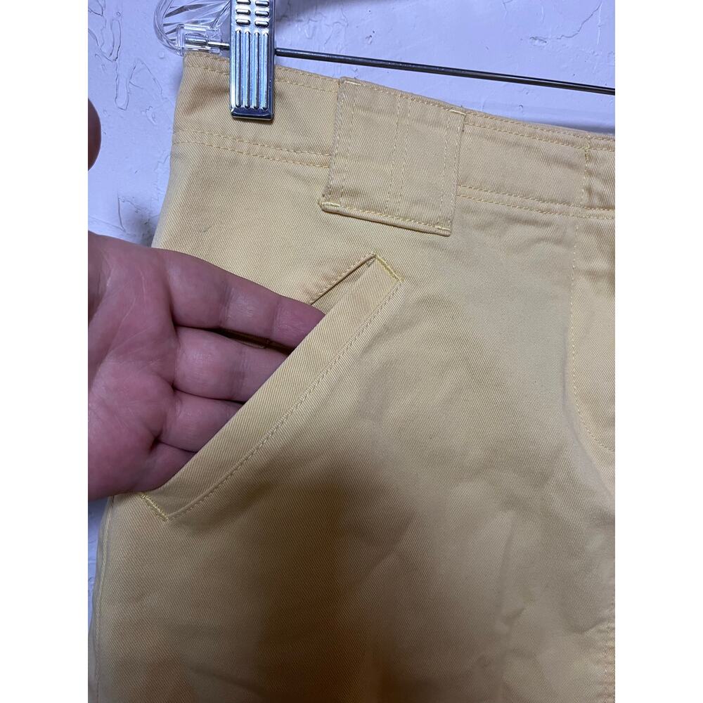Vintage J.Crew Butter Yellow Skirt Sz 8 - Picture 2 of 4